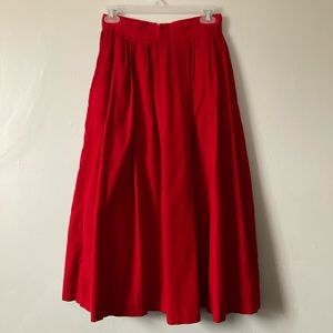 Red Skirt